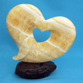 BHeart-stone-Golden